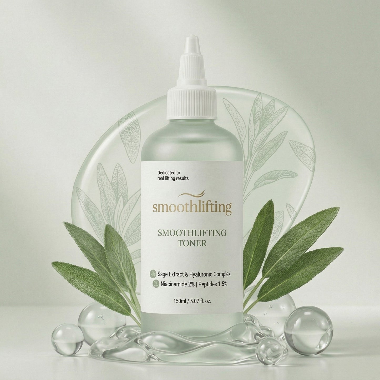 Smoothlifting Toner with Sage Extract and Hyaluronic Complex